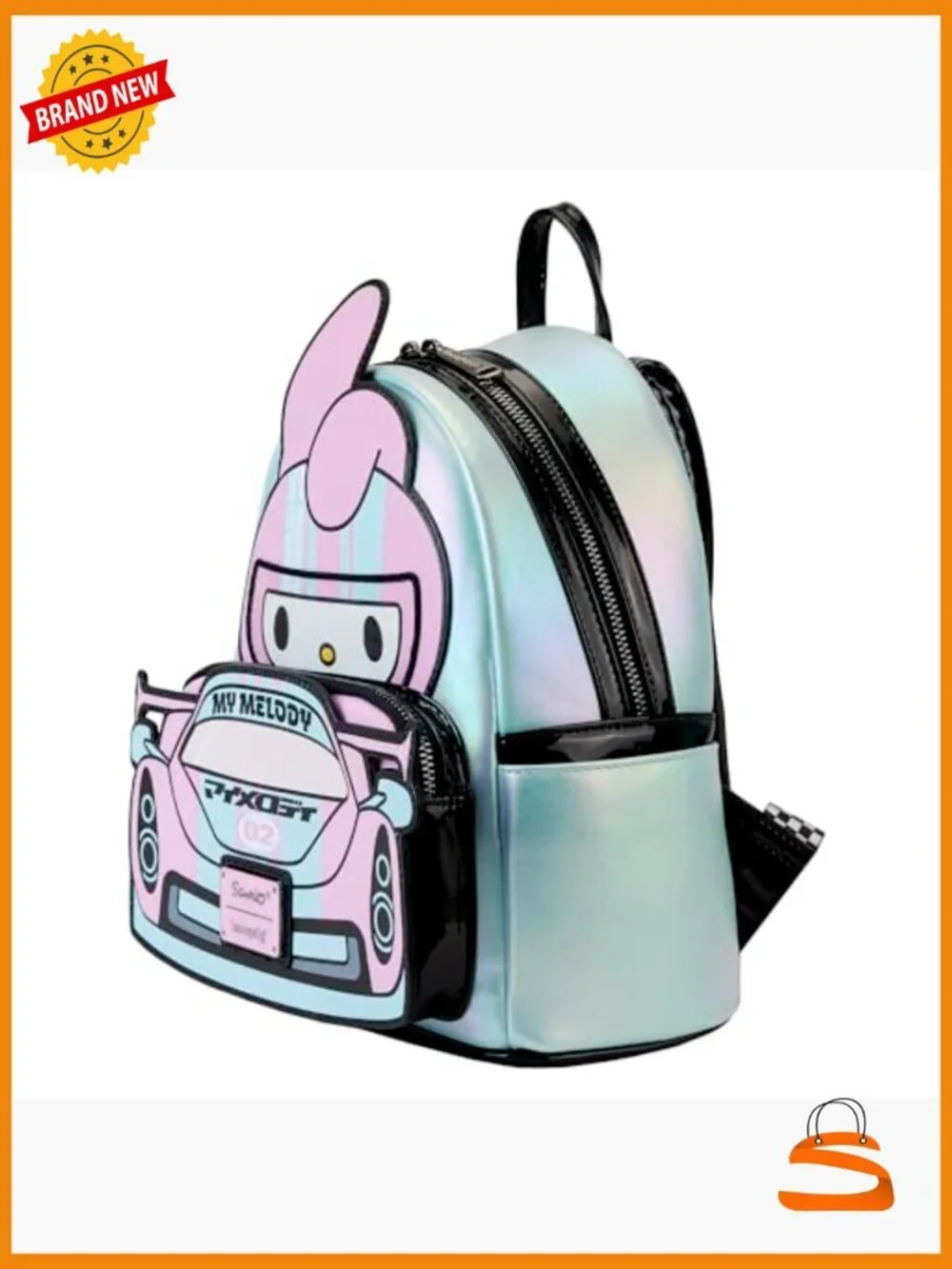 Sanrio My Melody Tokyo Speed Cosplay Mini Backpack Loungefly